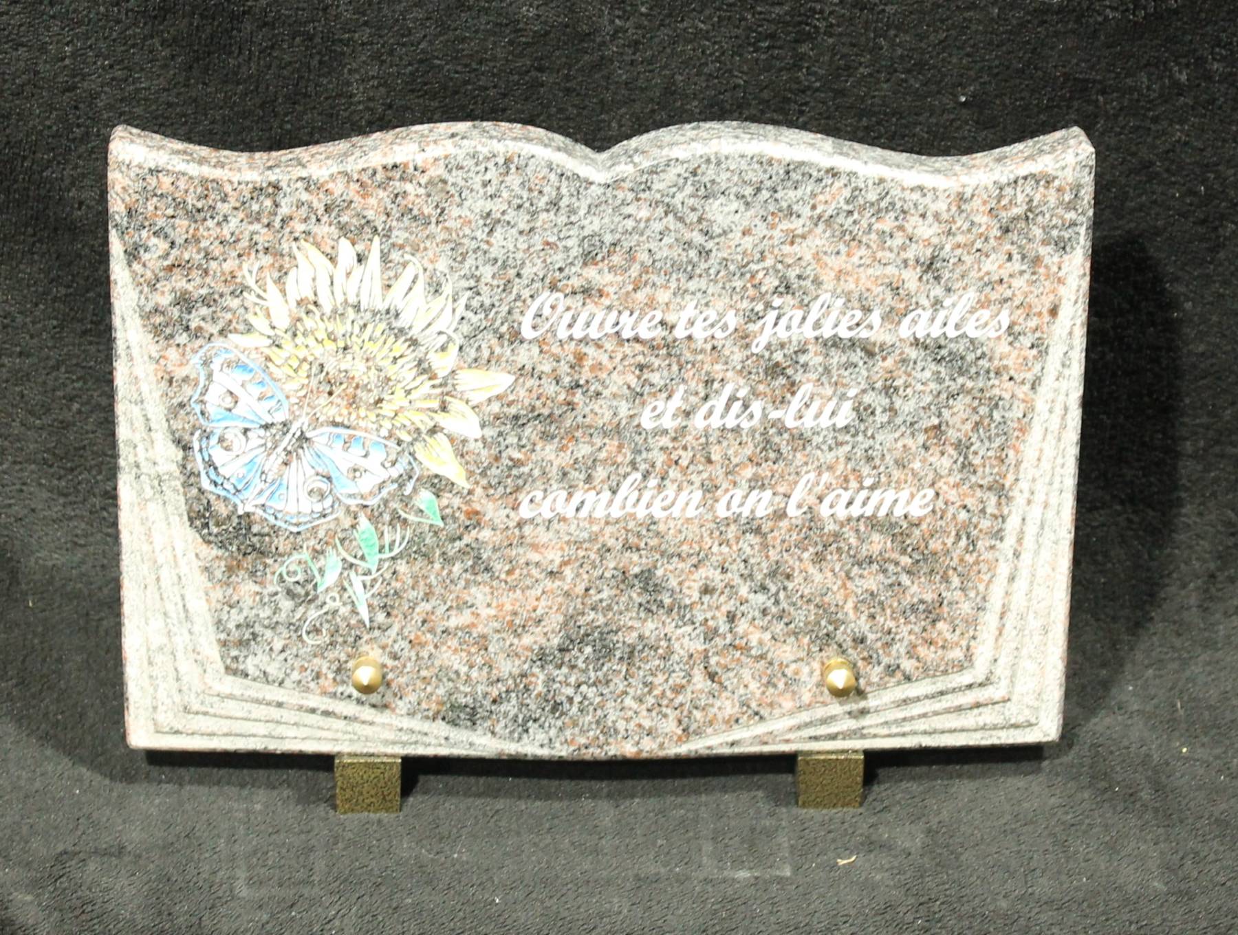 plaque granit